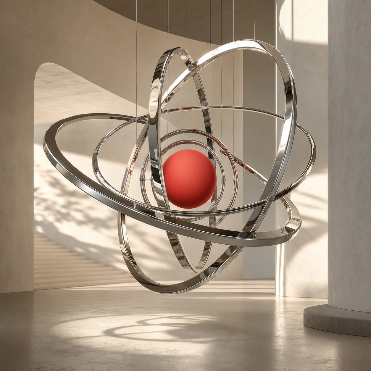 Système de mobilité modulaire en métal et corail dans l’expérience 3D Orbit